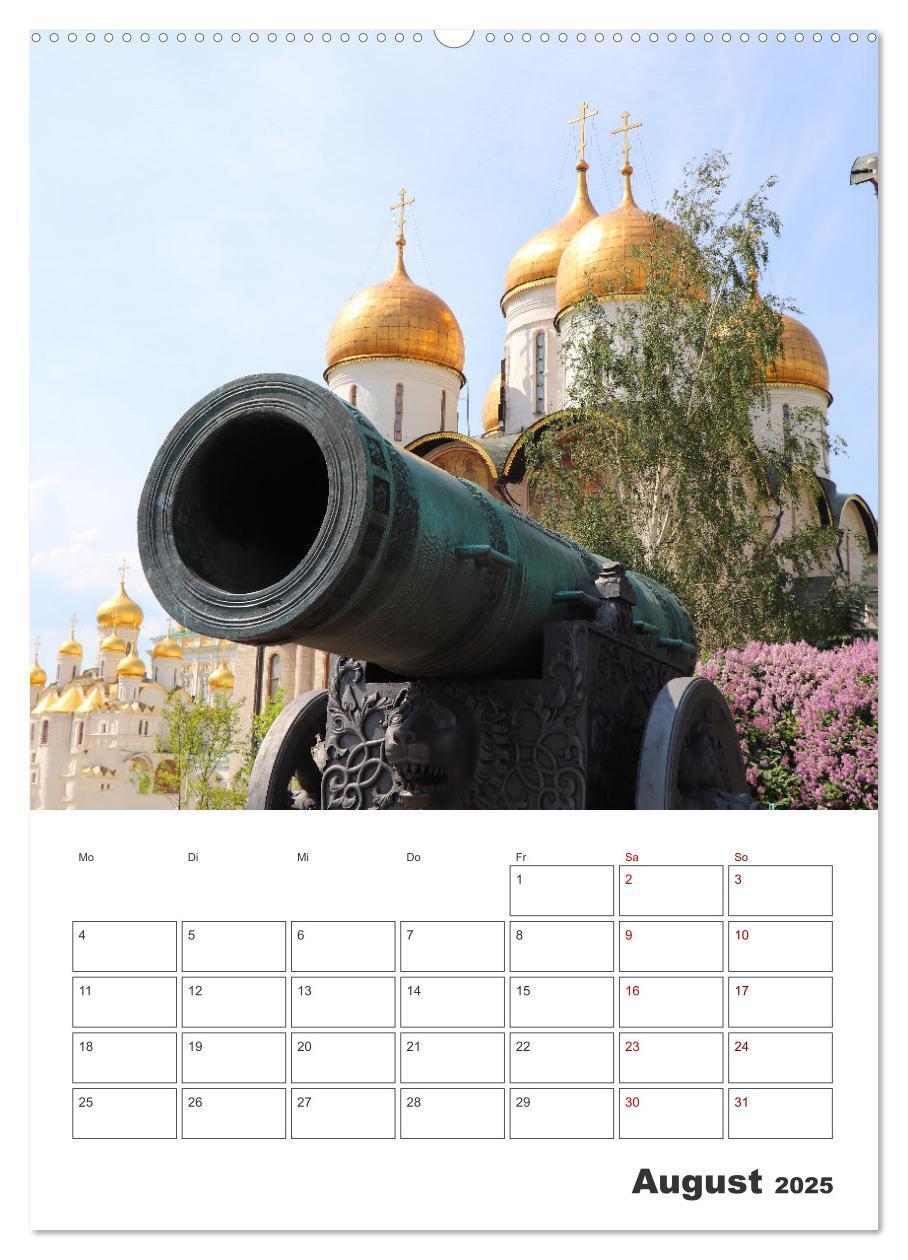 Bild: 9783435908691 | Russland - Terminplaner (Wandkalender 2025 DIN A2 hoch), CALVENDO...