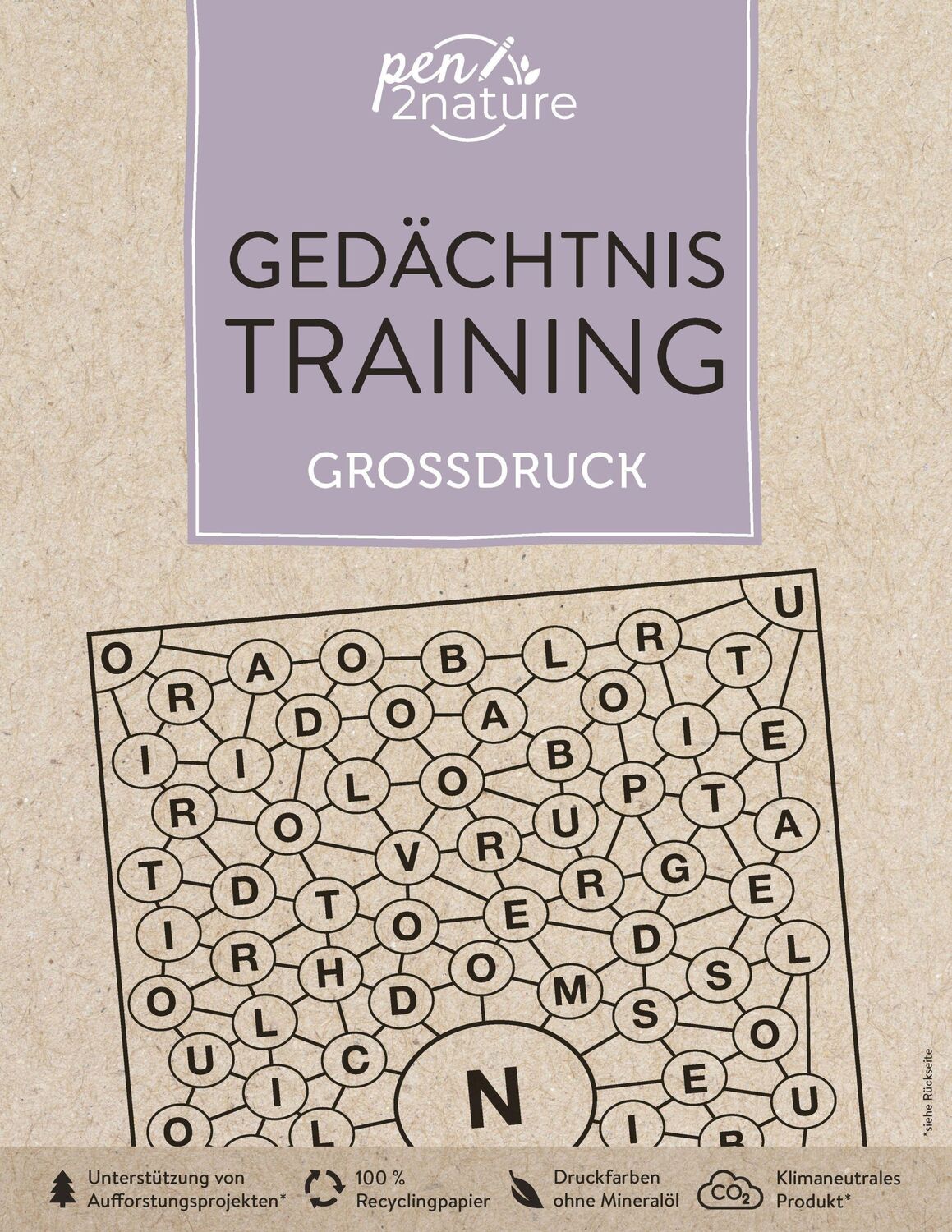 Cover: 9783987640186 | Gedächtnistraining Großdruck. Bunter Rätselmix in Großschrift | Buch