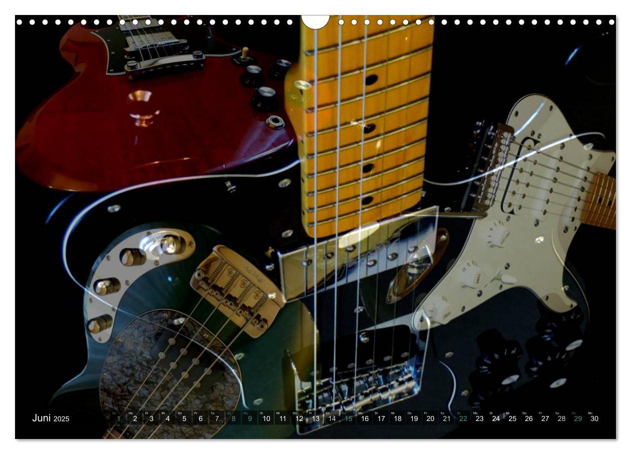 Bild: 9783435732937 | Gitarren Snapshots (Wandkalender 2025 DIN A3 quer), CALVENDO...