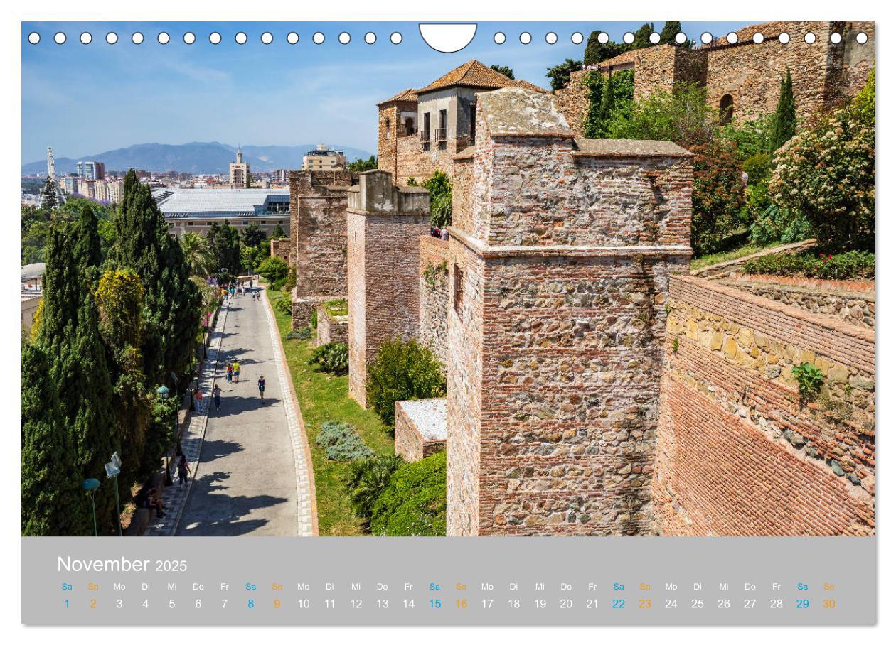 Bild: 9783435231492 | Malaga - andalusische Mittelmeerküste (Wandkalender 2025 DIN A4...