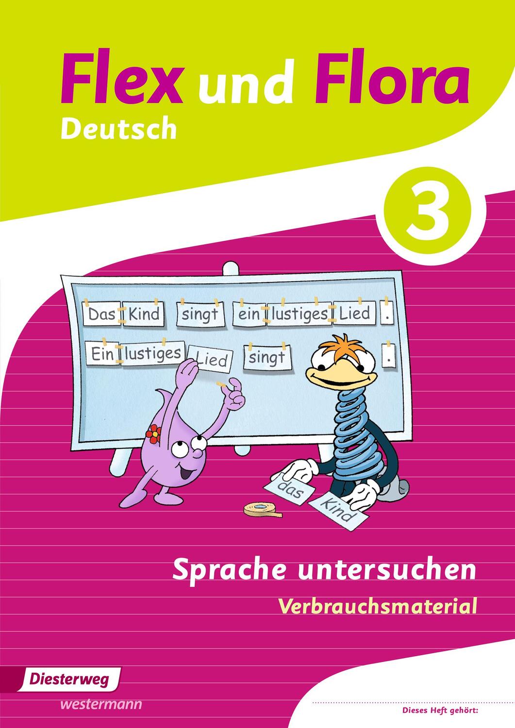 Cover: 9783425145273 | Flex und Flora 3. Heft Sprache untersuchen: Verbrauchsmaterial | 64 S.