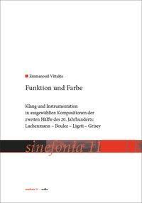 Cover: 9783936000719 | Vlitakis, E: Funktion und Farbe | Emmanouil Vlitakis | Taschenbuch