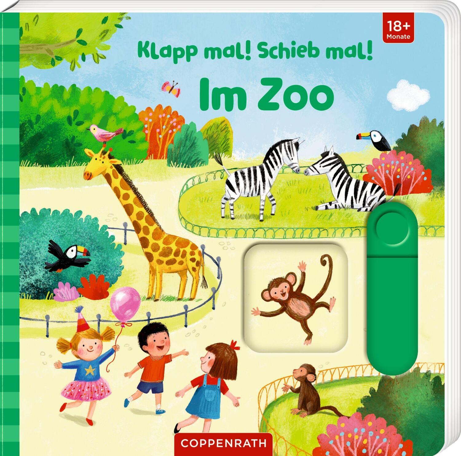 Cover: 9783649671923 | Klapp mal! Schieb mal!: Im Zoo | Ag Jatkowska | Buch | 12 S. | Deutsch