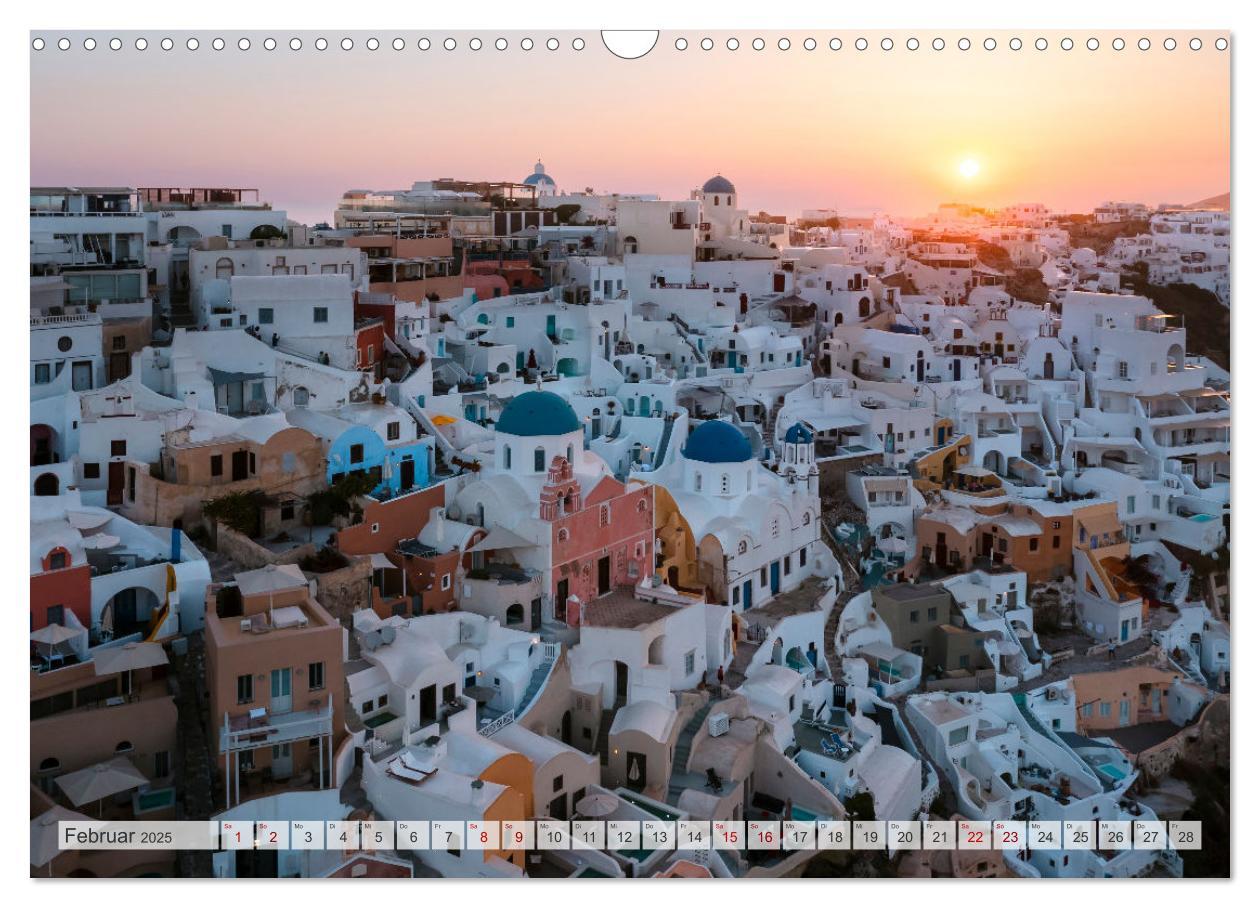 Bild: 9783383950933 | Wunderbares Santorini - Matteo Colombo (Wandkalender 2025 DIN A3...