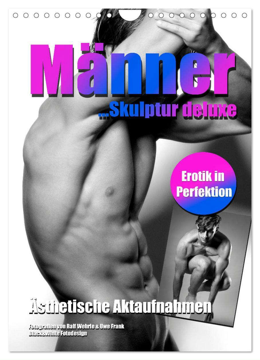 Cover: 9783435902194 | Männer... Skulptur deluxe (Wandkalender 2025 DIN A4 hoch), CALVENDO...