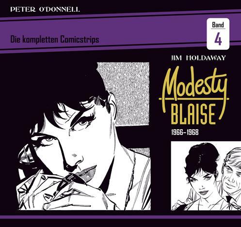 Cover: 9783946842781 | Modesty Blaise: Die kompletten Comicstrips / Band 4 1966 - 1968 | Buch