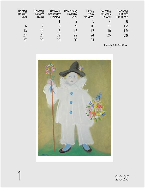 Bild: 9783771720179 | Pablo Picasso 2025 | Kunst-Einsteckkalender | Pablo Picasso | Kalender