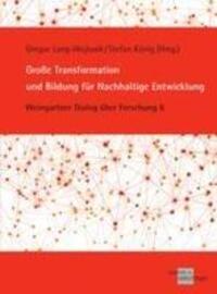 Cover: 9783862811816 | Große Transformation und Bildung für Nachhaltige Entwicklung | Buch