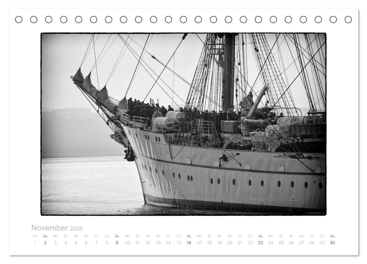 Bild: 9783435653416 | Gorch Fock - zeitlose Eindrücke (Tischkalender 2025 DIN A5 quer),...