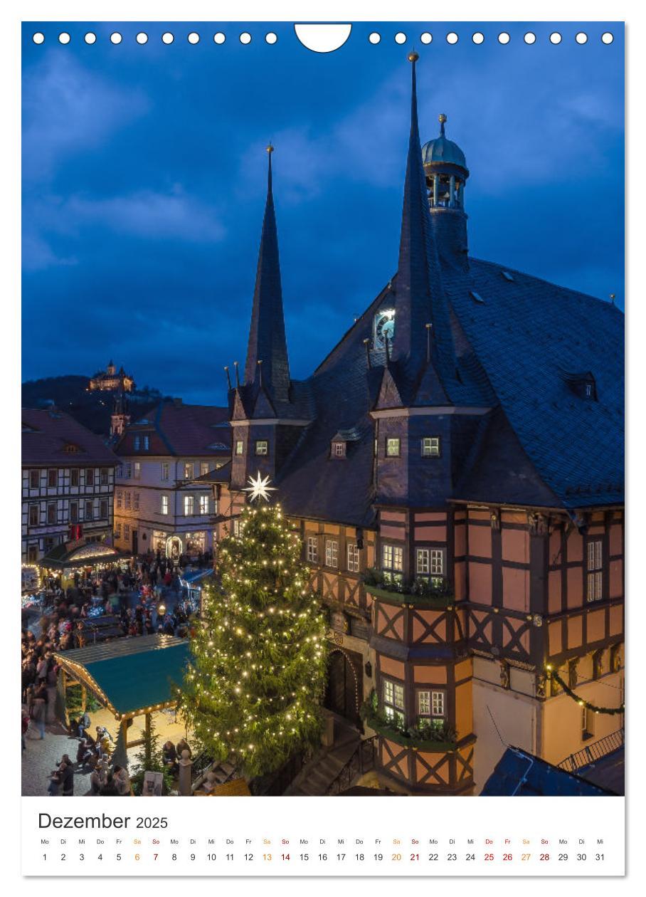 Bild: 9783435884025 | Stadt Wernigerode (Wandkalender 2025 DIN A4 hoch), CALVENDO...