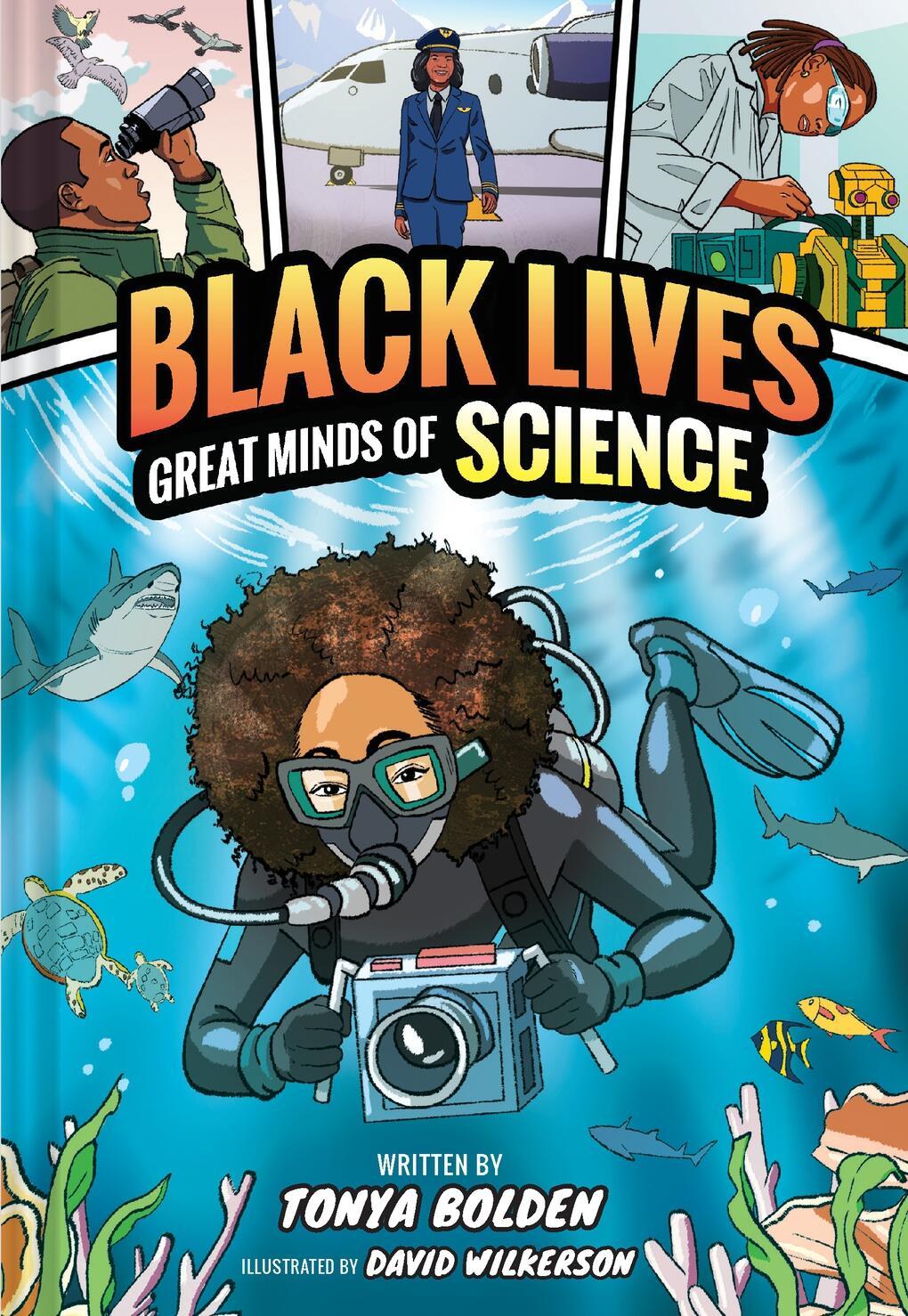 Cover: 9781419752698 | Great Minds of Science (Black Lives #1) | A Nonfiction Graphic Novel