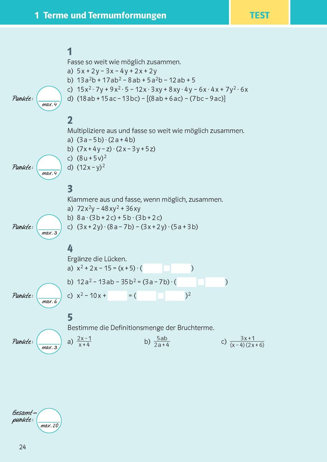 Bild: 9783129275825 | Klett KomplettTrainer Gymnasium Mathematik 8. Klasse | Taschenbuch