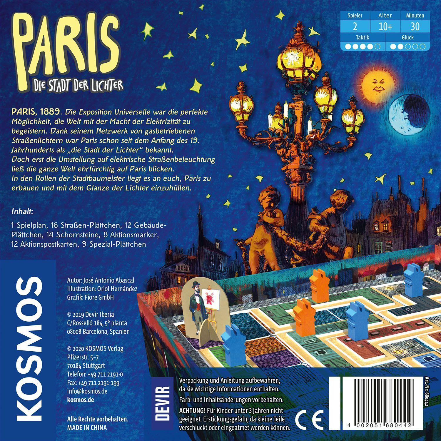 Bild: 4002051680442 | Paris | José Antonio Abascal | Spiel | 680442 | Deutsch | 2020