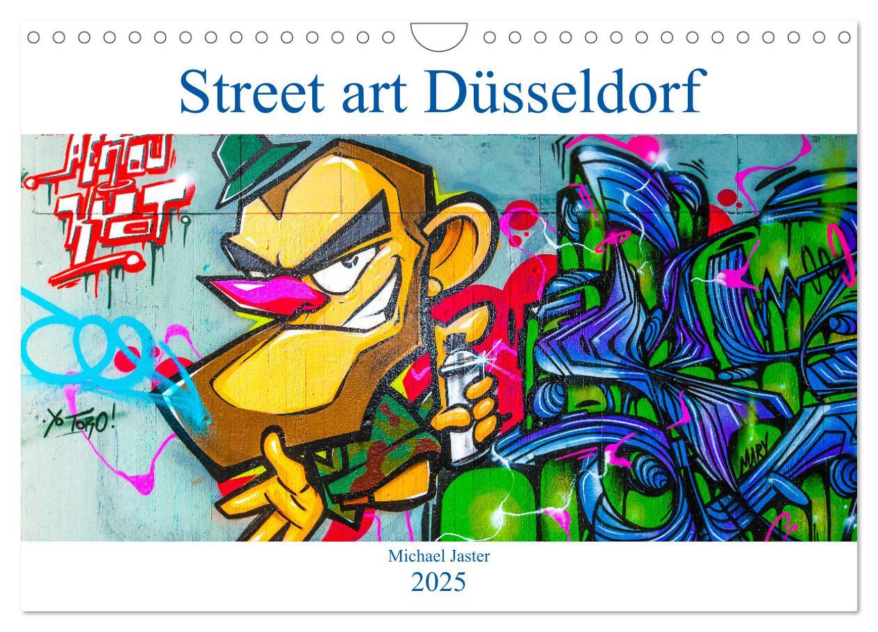 Cover: 9783435226221 | Street art Düsseldorf Michael Jaster (Wandkalender 2025 DIN A4...