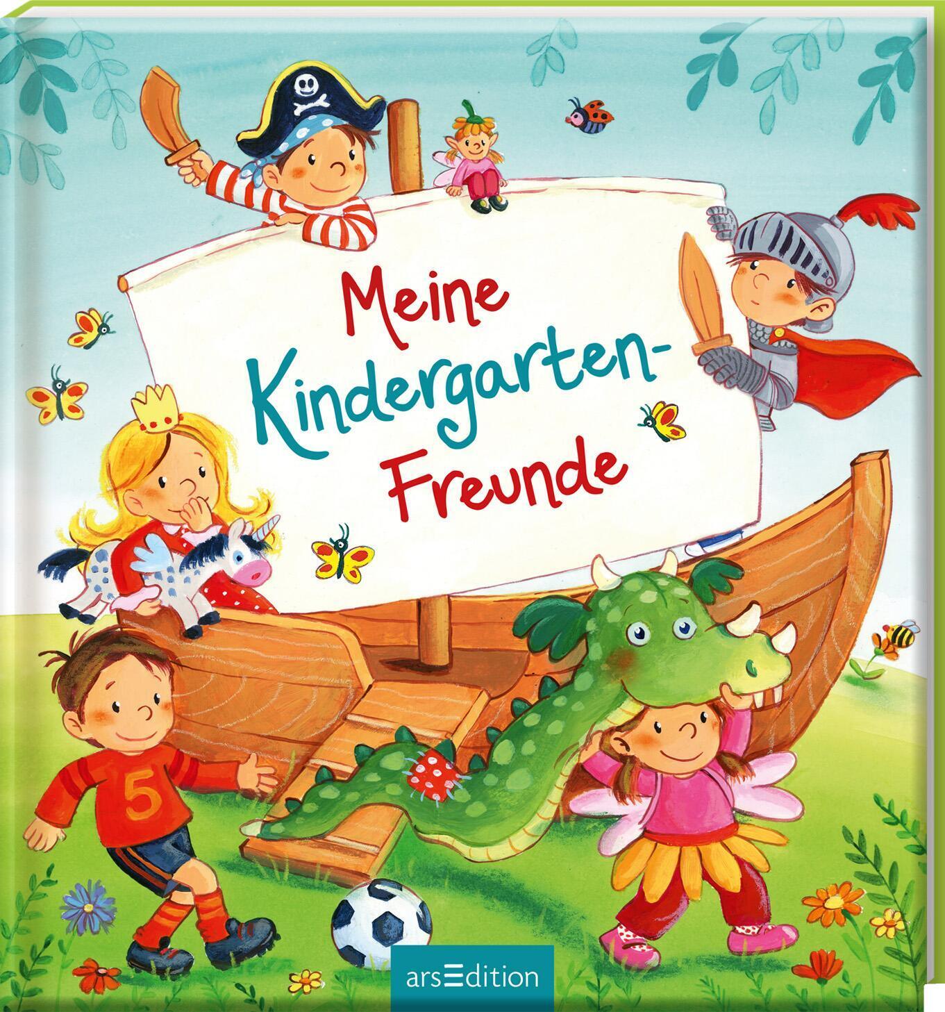 Bild: 4014489119883 | Meine Kindergarten-Freunde | Buch | Hardcover wattiert | 64 S. | 2019