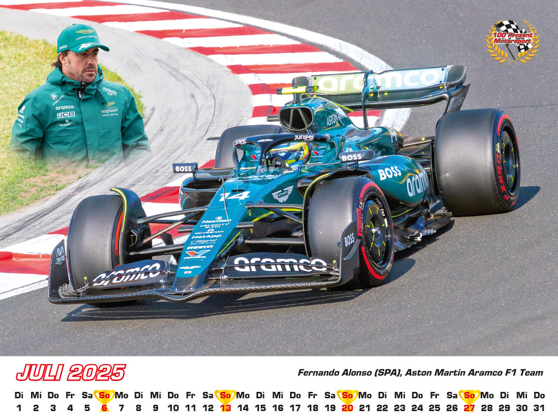 Bild: 9783948794675 | Formel 1 Kalender 2025 | Frank Pommer | Kalender | Deutsch | 2025