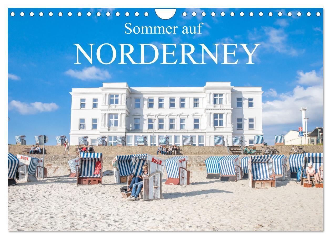 Cover: 9783435077069 | Sommer auf Norderney (Wandkalender 2025 DIN A4 quer), CALVENDO...