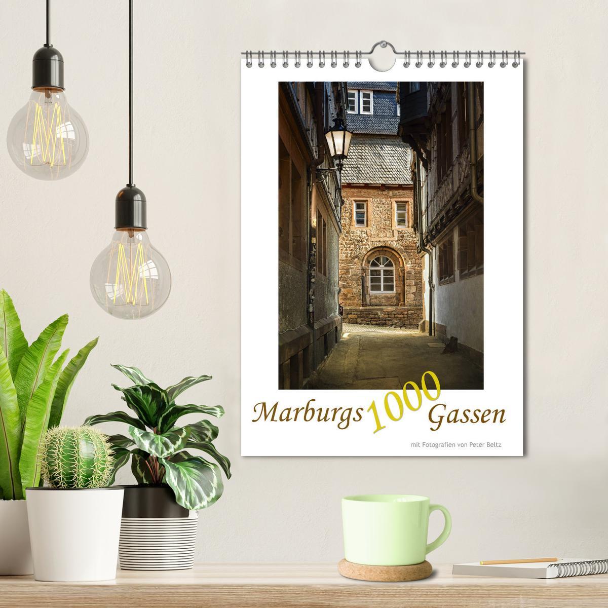 Bild: 9783435986842 | Marburgs 1000 Gassen (Wandkalender 2025 DIN A4 hoch), CALVENDO...