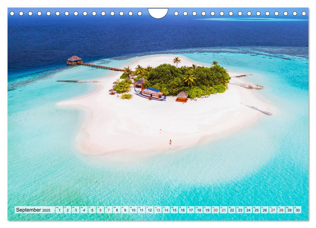 Bild: 9783383950940 | Malediven - Reise in ein Naturparadies (Wandkalender 2025 DIN A4...