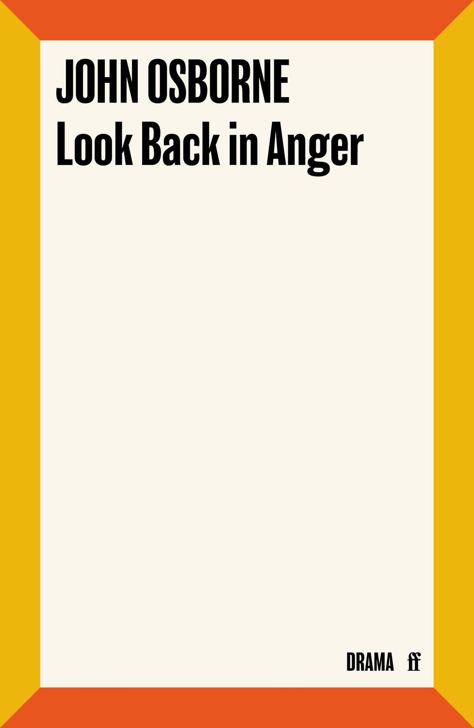 Cover: 9780571038480 | Look Back in Anger | John Osborne | Taschenbuch | 103 S. | Englisch