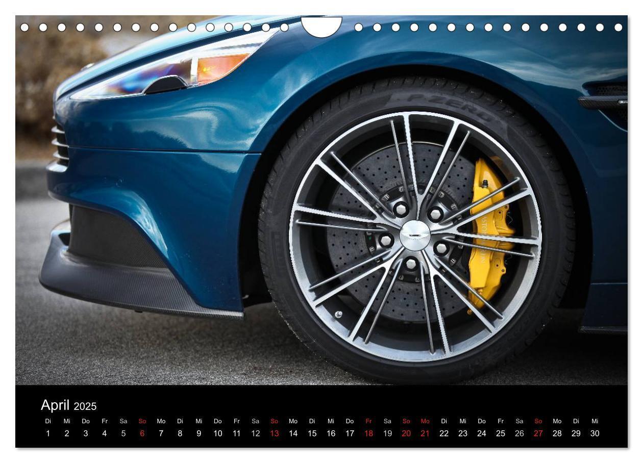 Bild: 9783435762972 | Aston Martin Vanquish Volante (Wandkalender 2025 DIN A4 quer),...