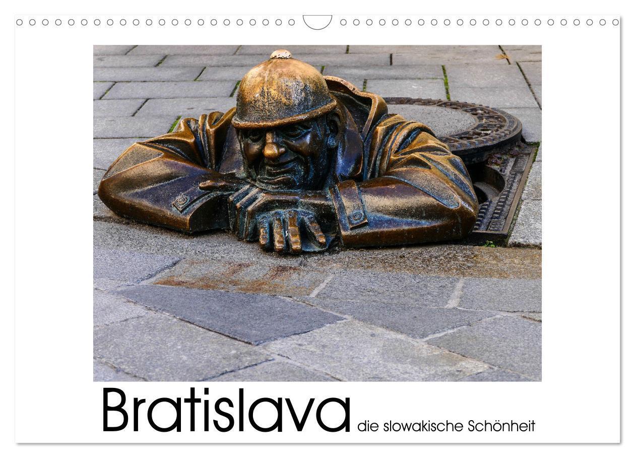 Cover: 9783383802720 | Bratislava die slowakische Schönheit (Wandkalender 2025 DIN A3...