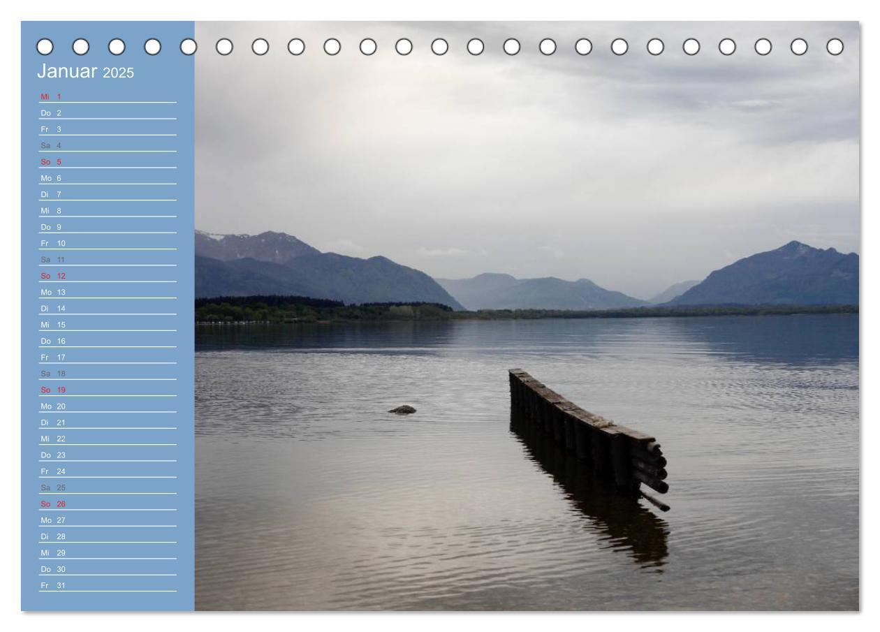 Bild: 9783435457489 | Am schönen Chiemsee (Tischkalender 2025 DIN A5 quer), CALVENDO...