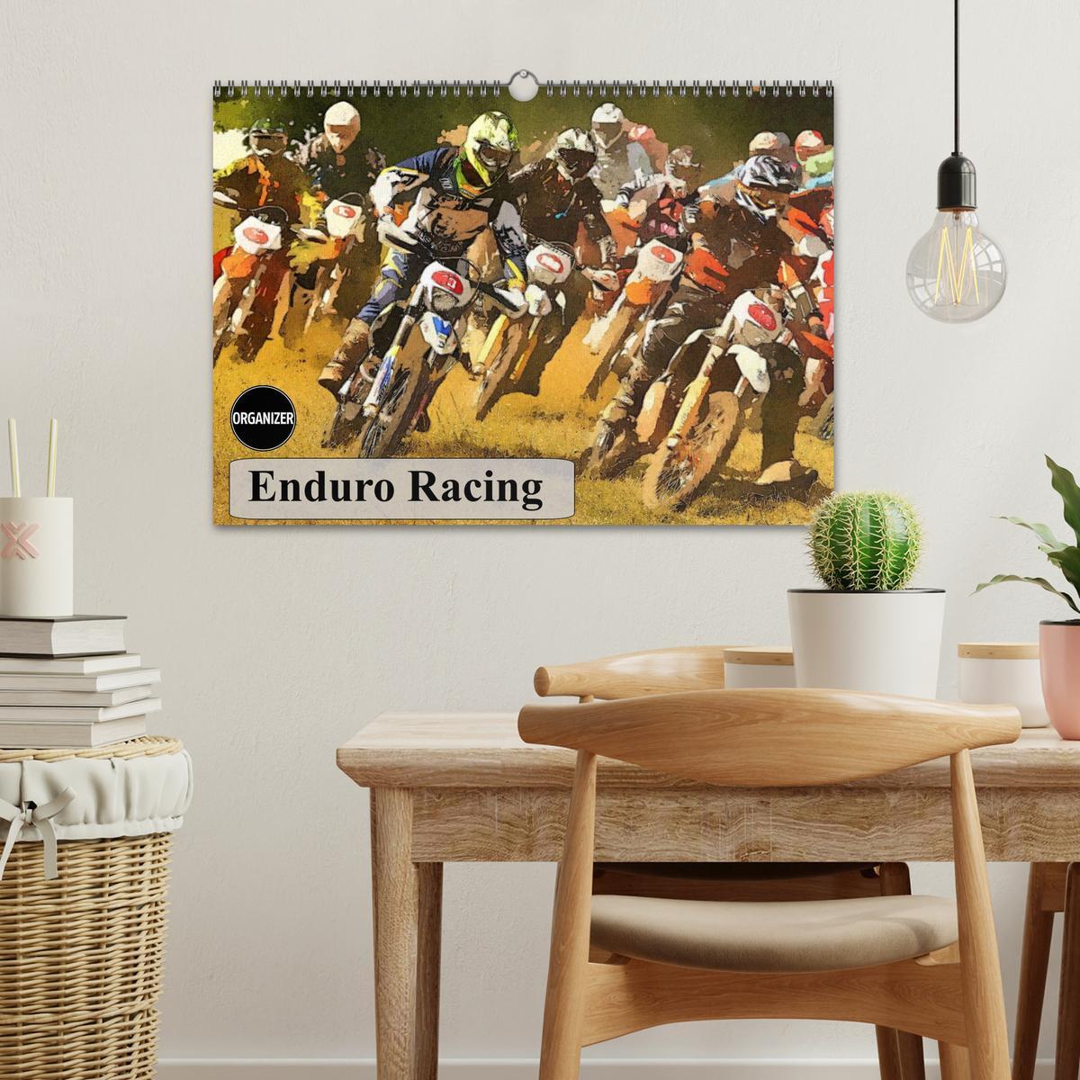 Bild: 9781325952120 | Enduro Racing (Wall Calendar 2025 DIN A3 landscape), CALVENDO 12...