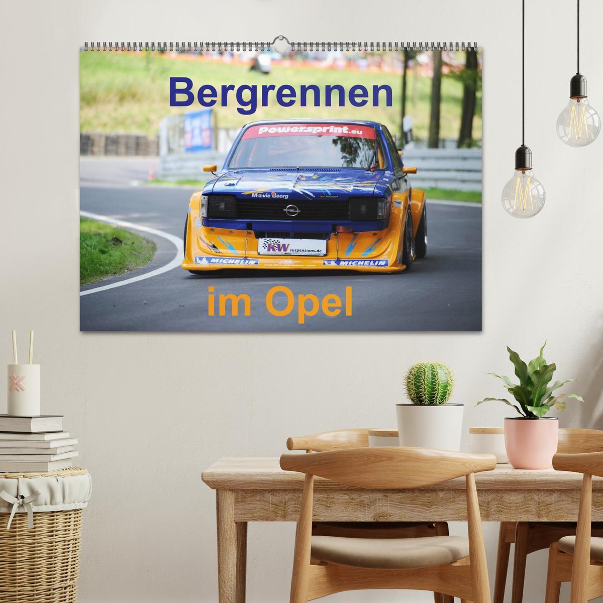 Bild: 9783435631094 | Bergrennen im Opel (Wandkalender 2025 DIN A2 quer), CALVENDO...