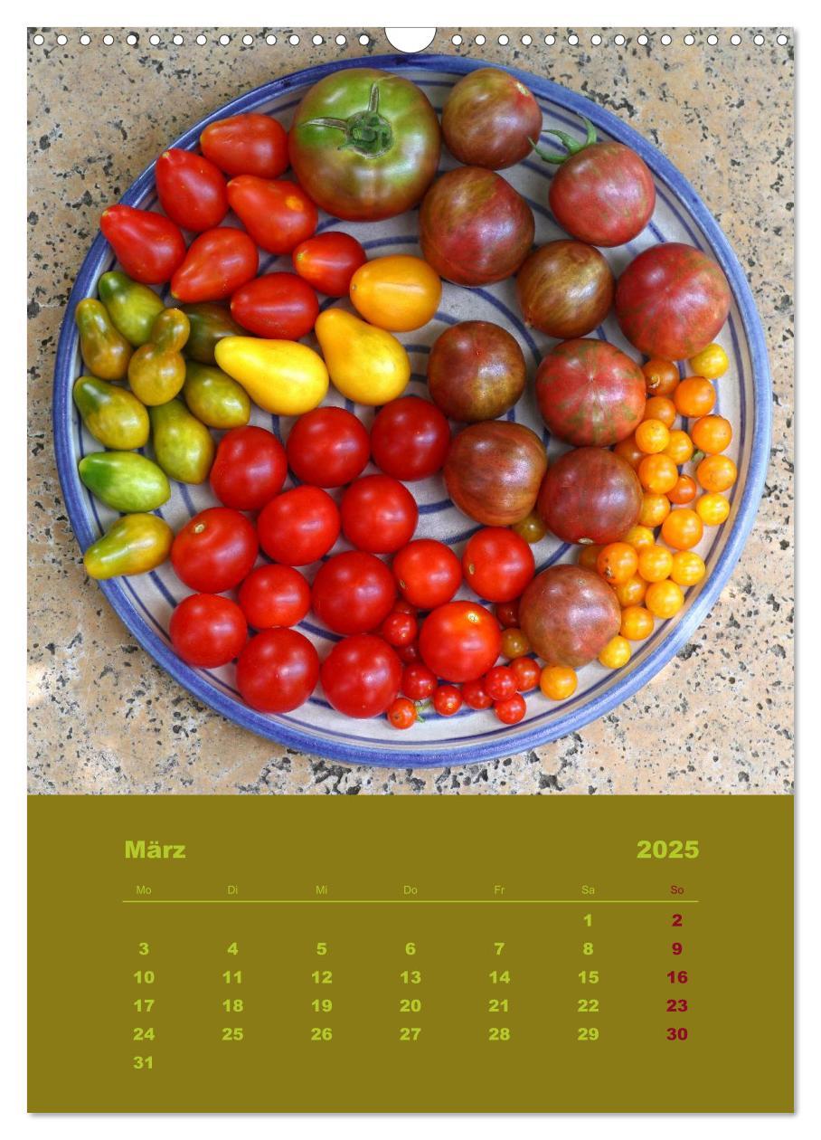 Bild: 9783457055458 | Tomaten - Alles BIO! (Wandkalender 2025 DIN A3 hoch), CALVENDO...