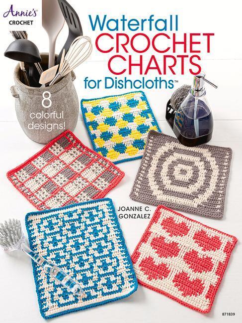 Cover: 9781640255470 | Waterfall Crochet Charts for Dishcloths | Joanne Gonzalez | Buch