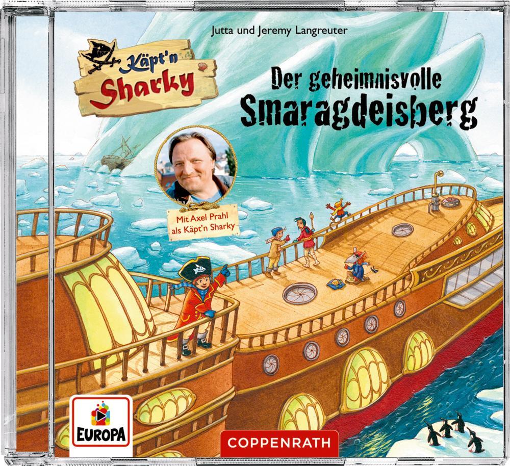 Cover: 4050003952802 | CD Hörspiel: Käpt'n Sharky - Der geheimnisvolle Smaragdeisberg | CD