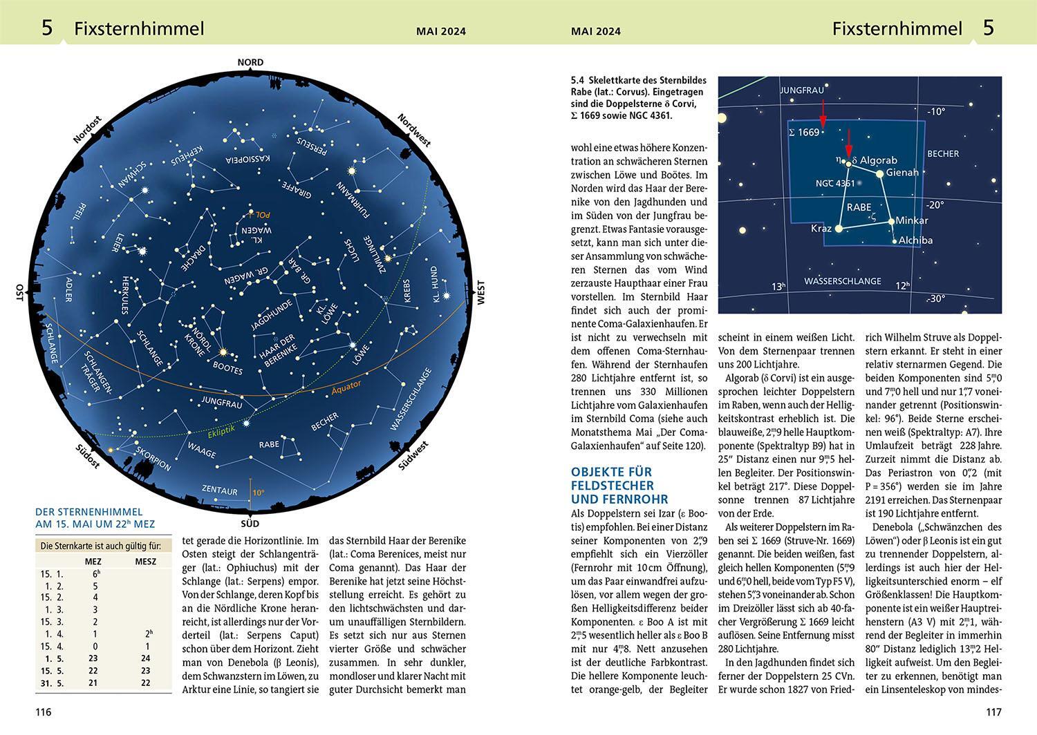 Bild: 9783440176900 | Kosmos Himmelsjahr 2024 | Hans-Ulrich Keller | Taschenbuch | 304 S.