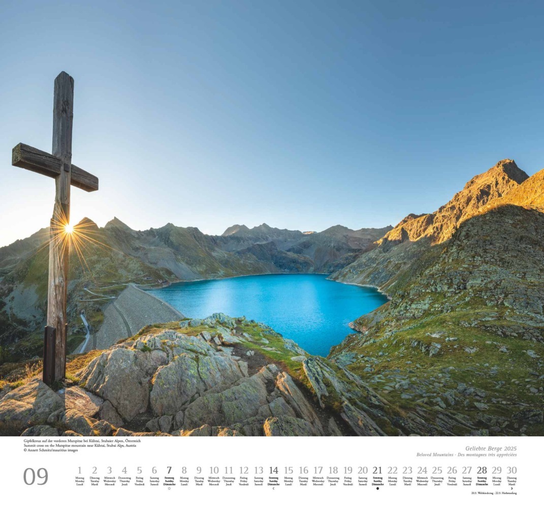 Bild: 4250809652689 | DUMONT - Geliebte Berge 2025 Wandkalender, 38x35,5cm,...