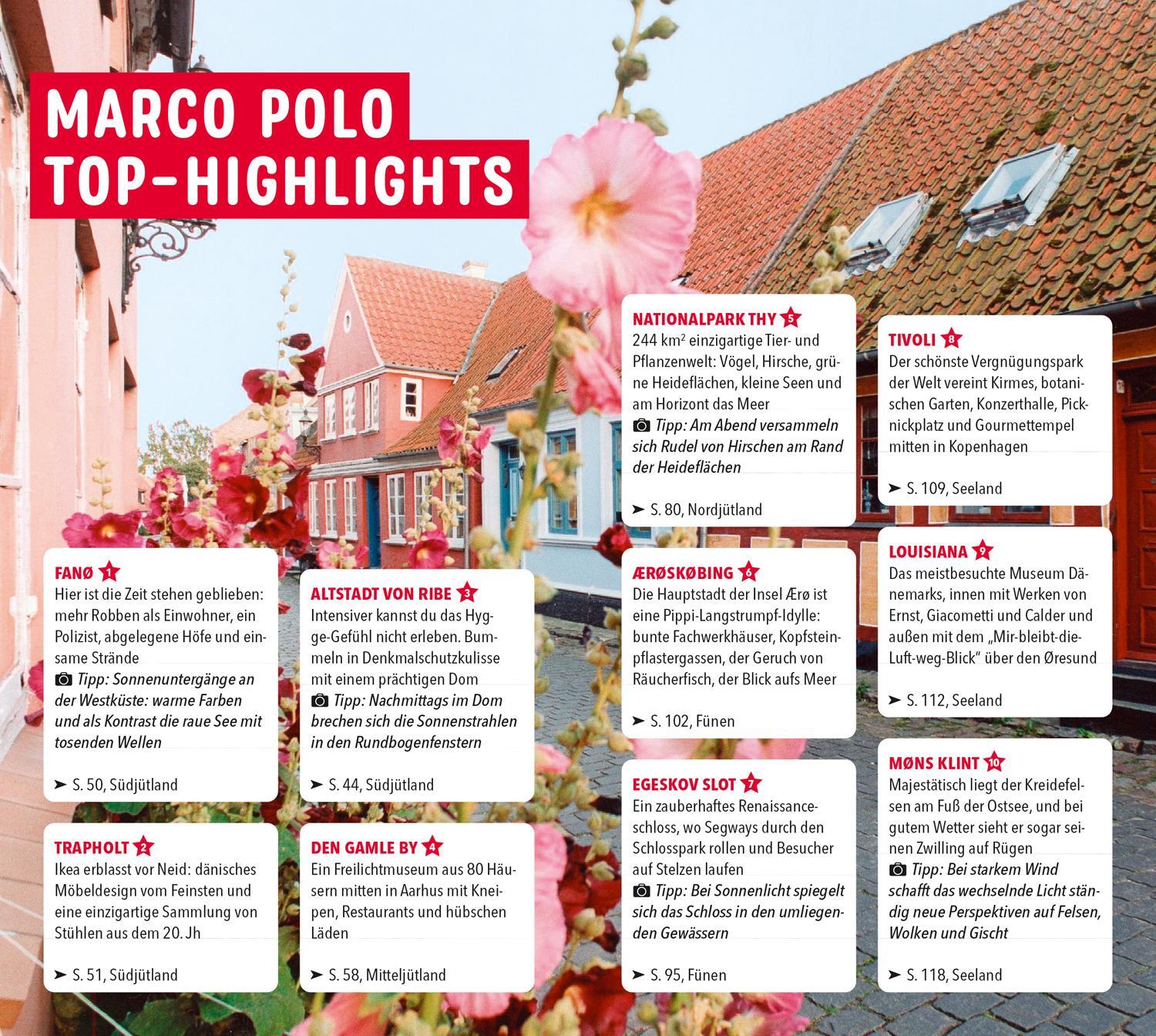 Bild: 9783829726436 | MARCO POLO Reiseführer Dänemark | Thomas Eckert (u. a.) | Taschenbuch