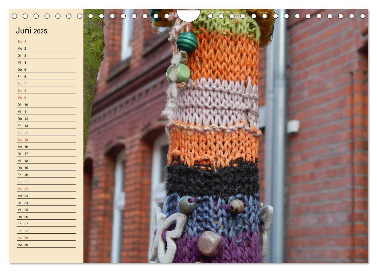 Bild: 9783435545698 | Urban Knitting Lüneburg (Wandkalender 2025 DIN A4 quer), CALVENDO...