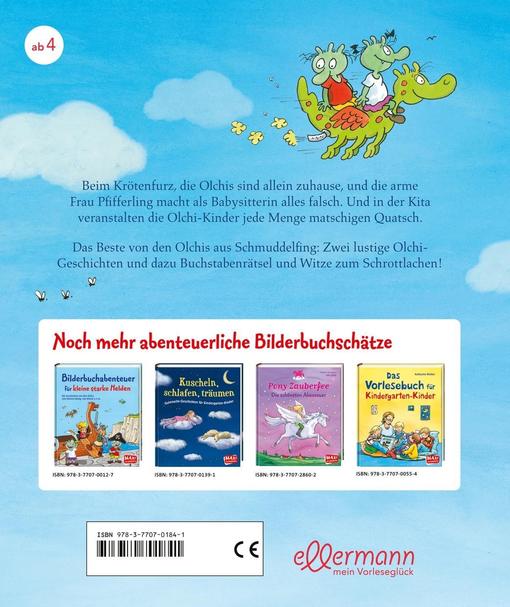 Rückseite: 9783770701841 | Die Olchis | Hurra, krötige Abenteuer! | Erhard Dietl | Buch | Olchis