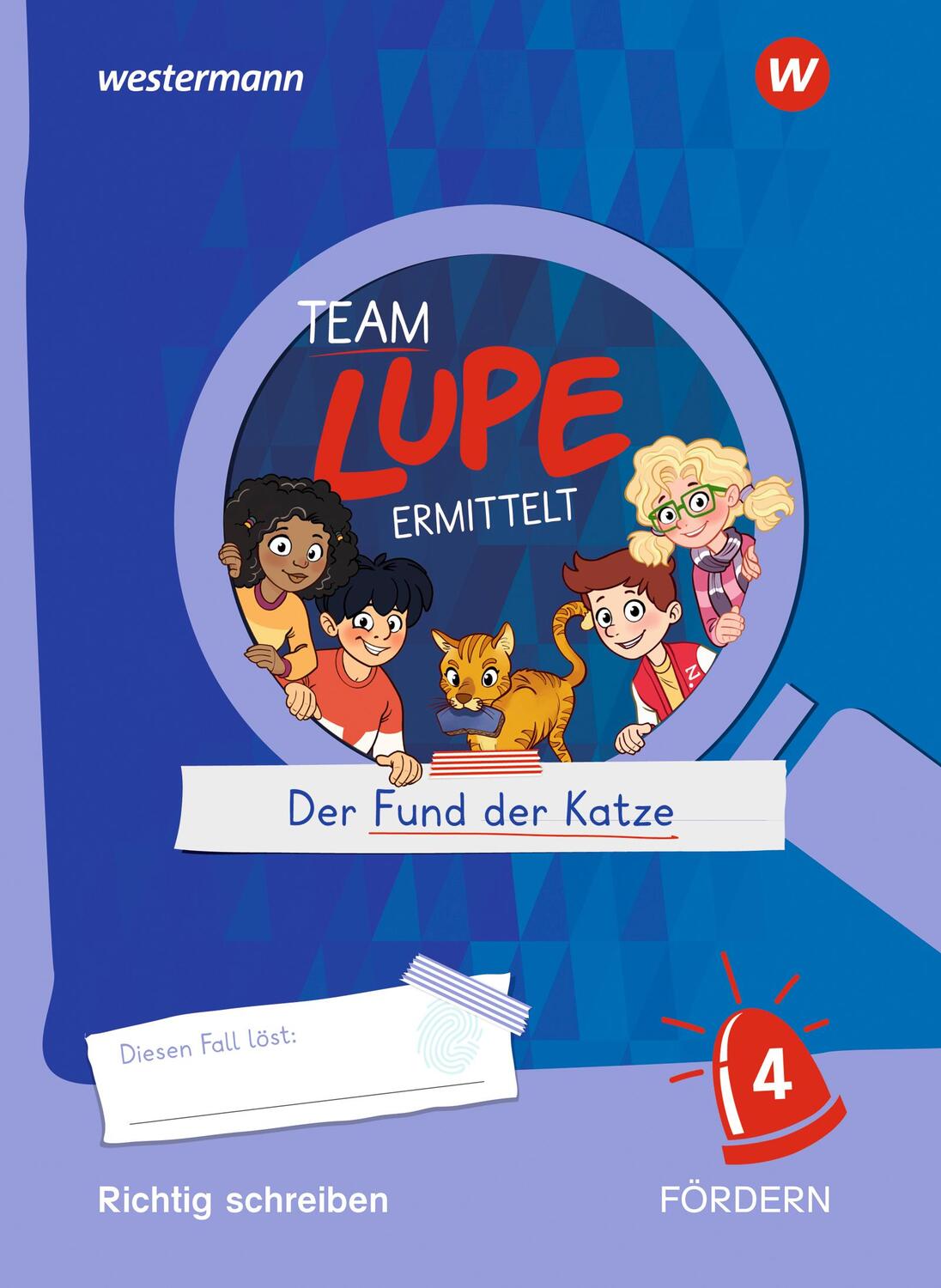 Cover: 9783141414899 | TEAM LUPE ERMITTELT - Übungshefte. Richtig schreiben FÖRDERN 4 | 80 S.