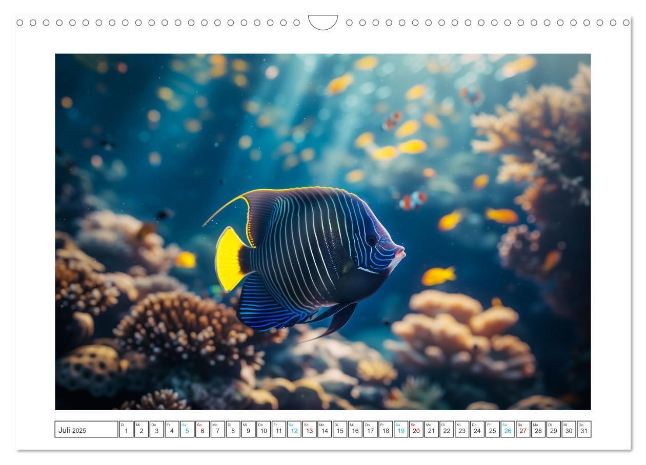 Bild: 9783383784378 | Exotische Fische (Wandkalender 2025 DIN A3 quer), CALVENDO...