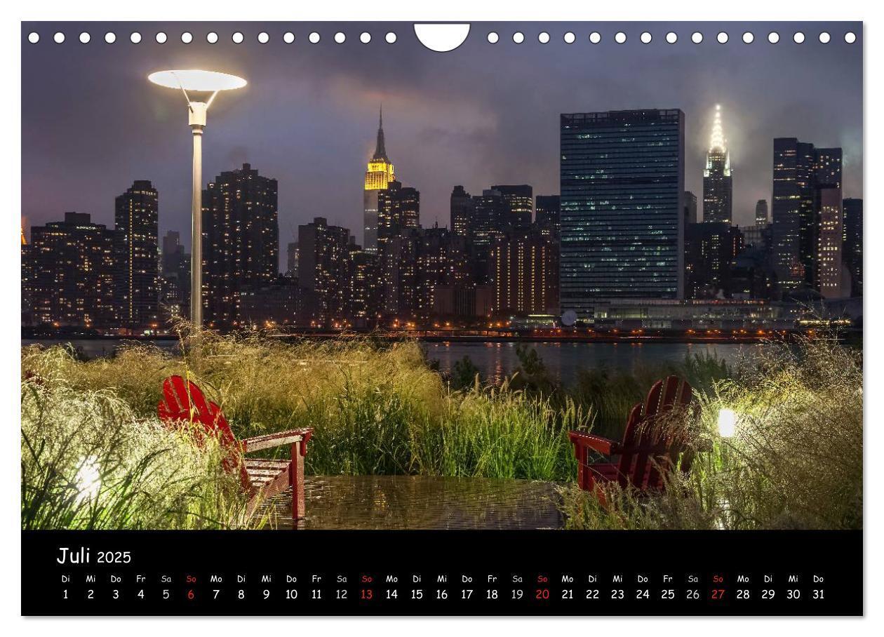 Bild: 9783435749331 | New York (Wandkalender 2025 DIN A4 quer), CALVENDO Monatskalender