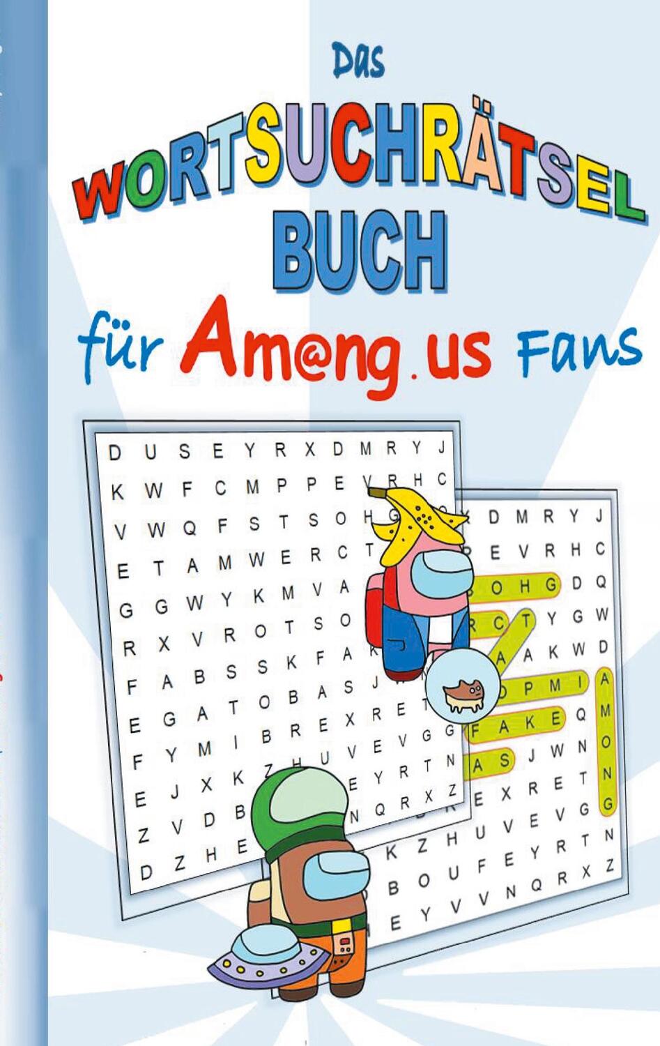 Cover: 9783752657654 | Das Wortsuchrätsel Buch für Am@ng.us Fans | Ricky Roogle | Taschenbuch