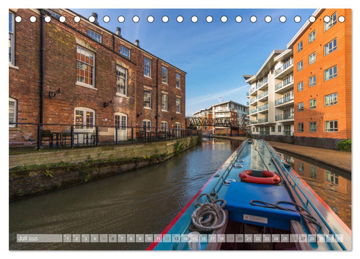 Bild: 9783435360154 | Narrow Boating auf dem Grand Union Canal (Tischkalender 2025 DIN A5...