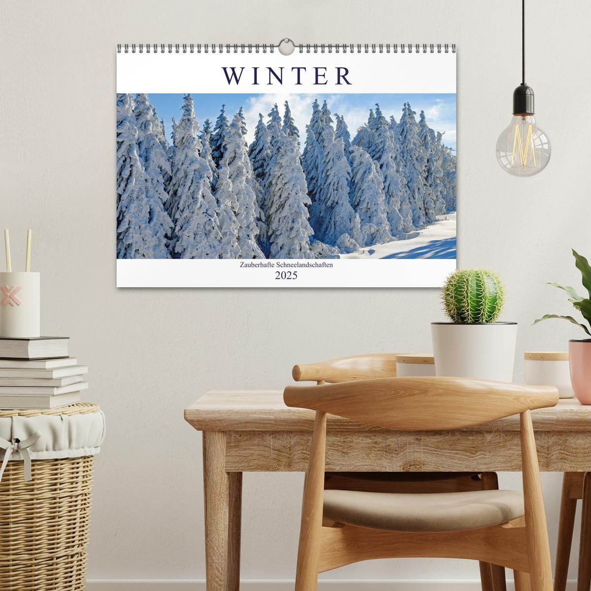 Bild: 9783435317417 | Winter. Zauberhafte Schneelandschaften (Wandkalender 2025 DIN A3...