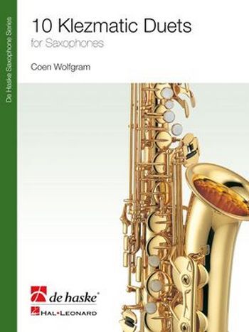 Cover: 9789043136716 | 10 Klezmatic Duets | for Saxophones (2x Eb or 2x Bb) | Coen Wolfgram