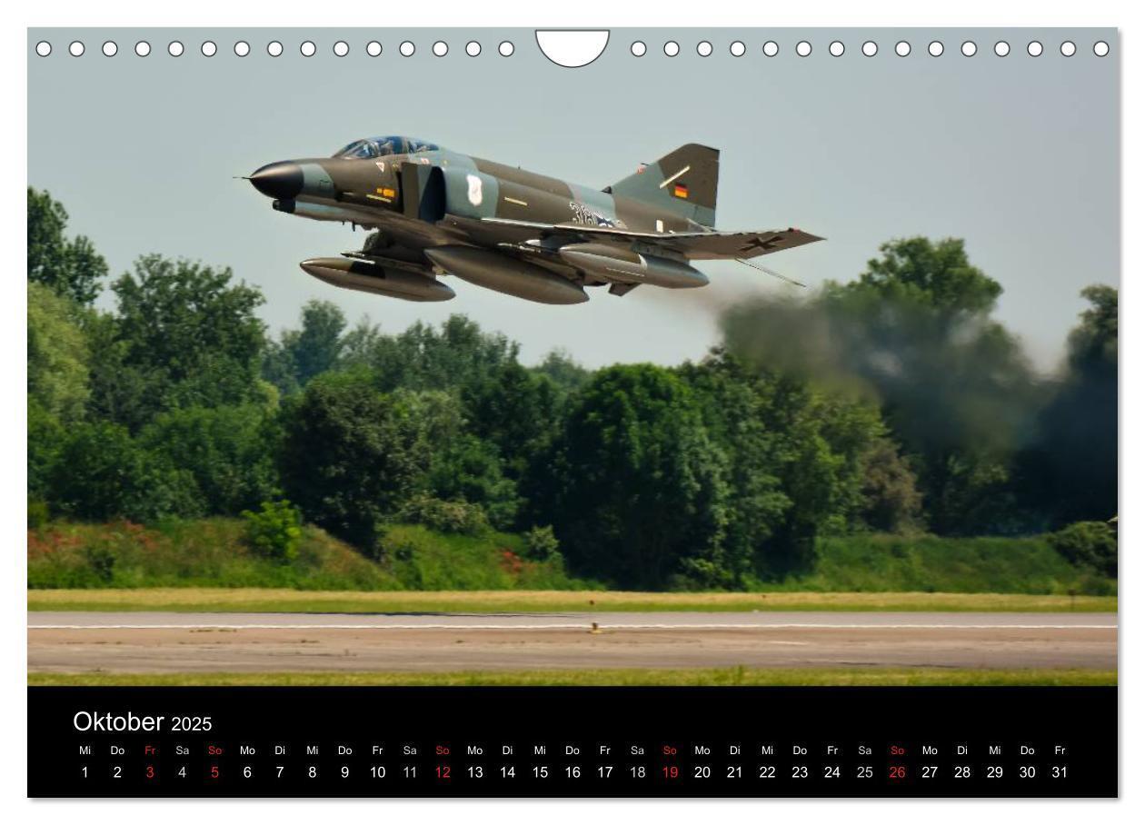 Bild: 9783435714544 | Phantoms bei der Luftwaffe (Wandkalender 2025 DIN A4 quer),...