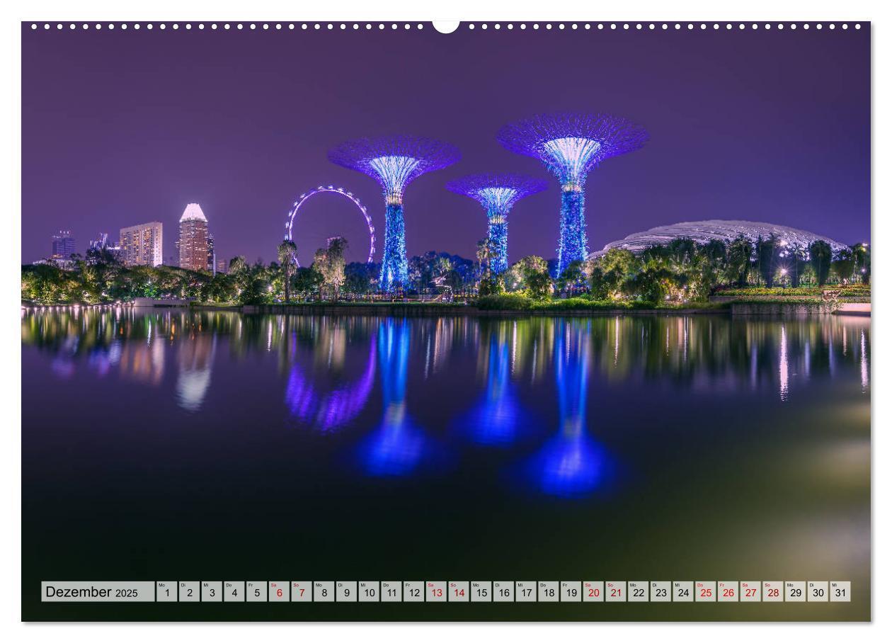 Bild: 9783435326082 | Singapur entdecken (Wandkalender 2025 DIN A2 quer), CALVENDO...