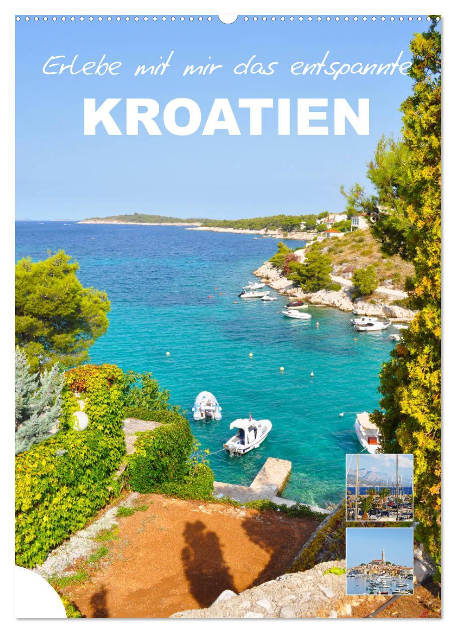 Cover: 9783435936786 | Erlebe mit mir das entspannte Kroatien (Wandkalender 2025 DIN A2...