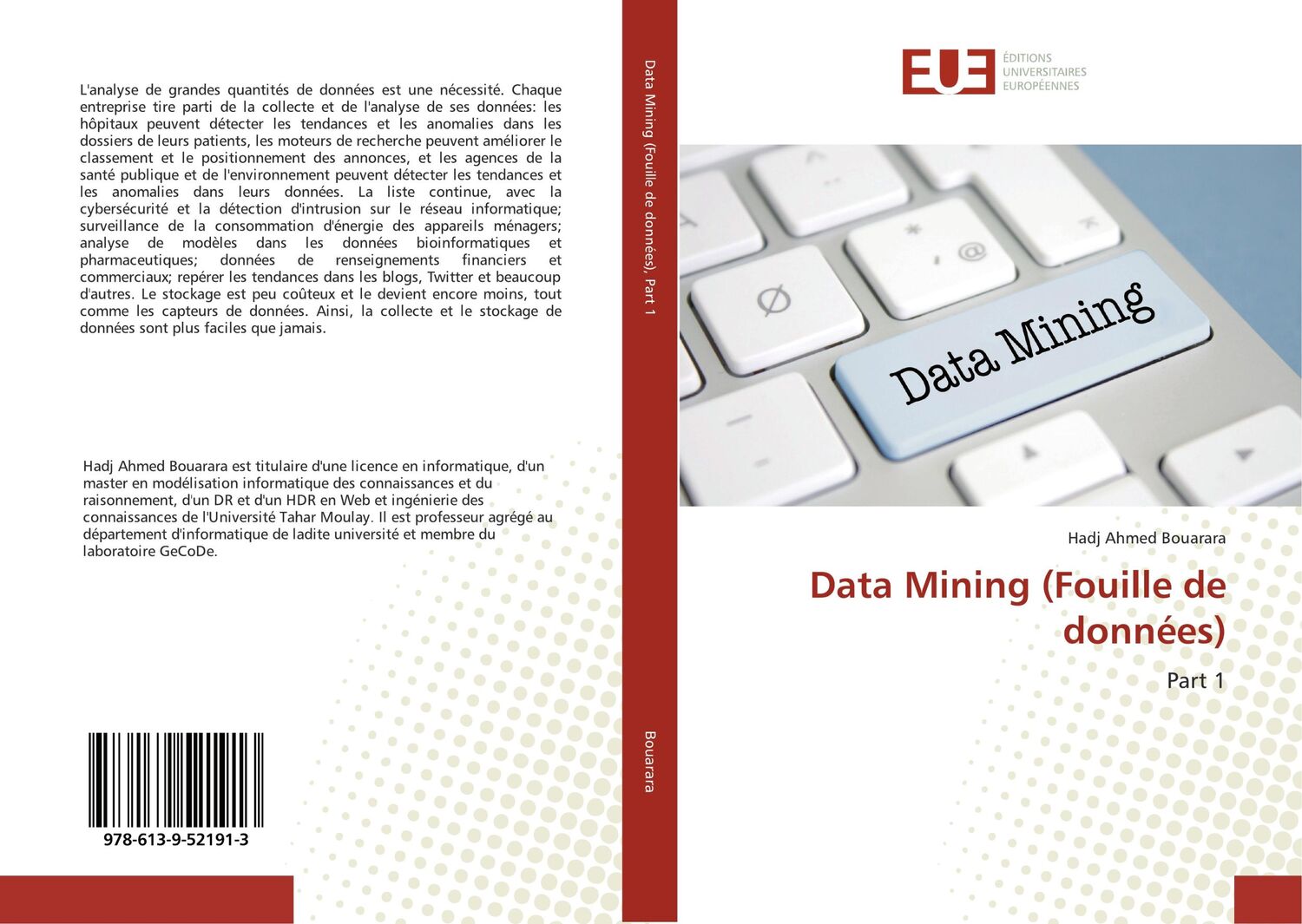 Cover: 9786139521913 | Data Mining (Fouille de données) | Part 1 | Hadj Ahmed Bouarara | Buch