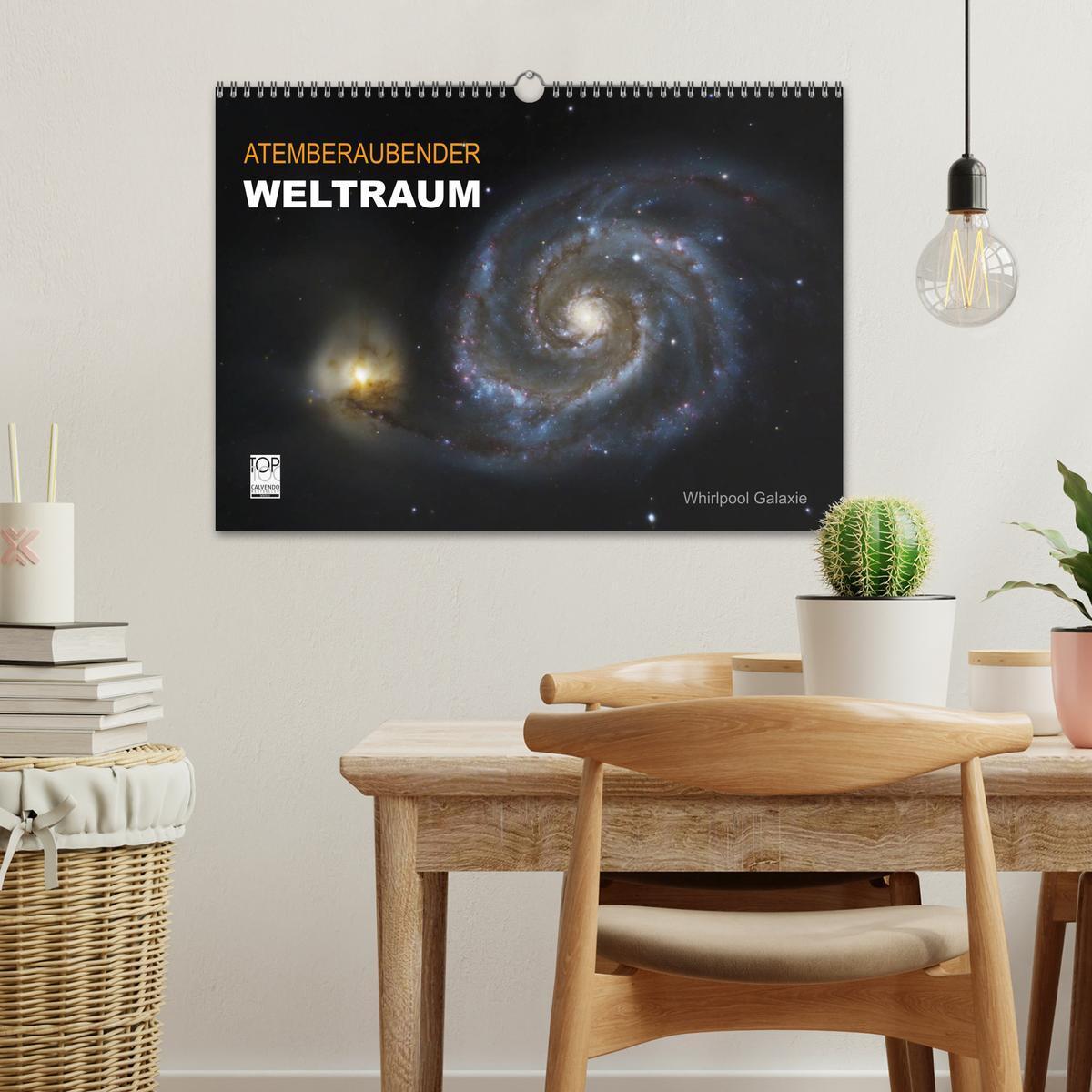 Bild: 9783435675449 | Atemberaubender Weltraum (Wandkalender 2025 DIN A3 quer), CALVENDO...