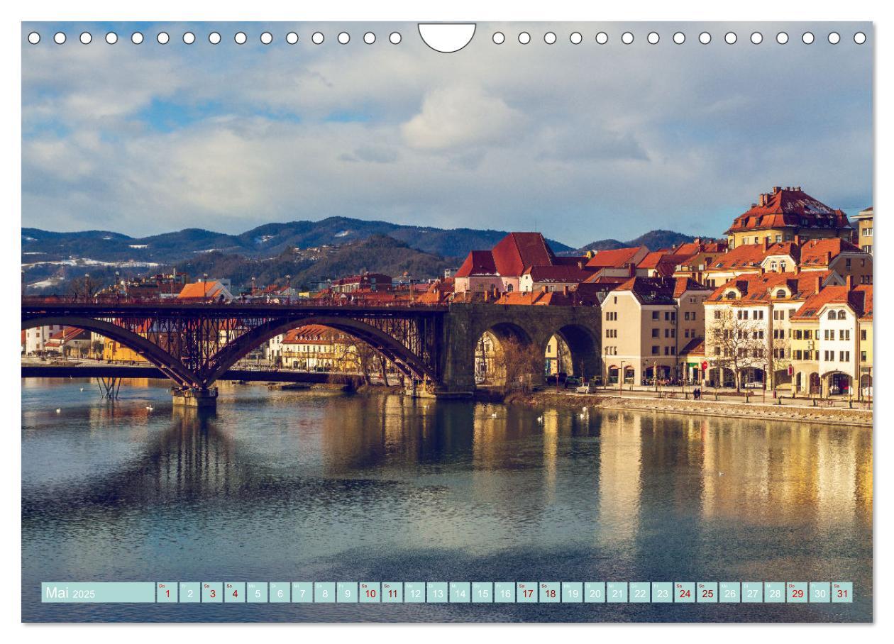 Bild: 9783457128725 | Maribor - Entspannde Stadt am Ufer der Drau (Wandkalender 2025 DIN...